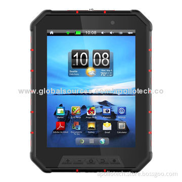 Rugged Waterproof Tablet PCs with IP68 Level, 12,000mAh Rechargeable Battery and NFC Optional